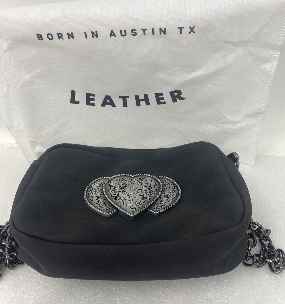 Understated Leather Wild At Heart Crossbody Bag Black NWT Dust Bag MSRP $110